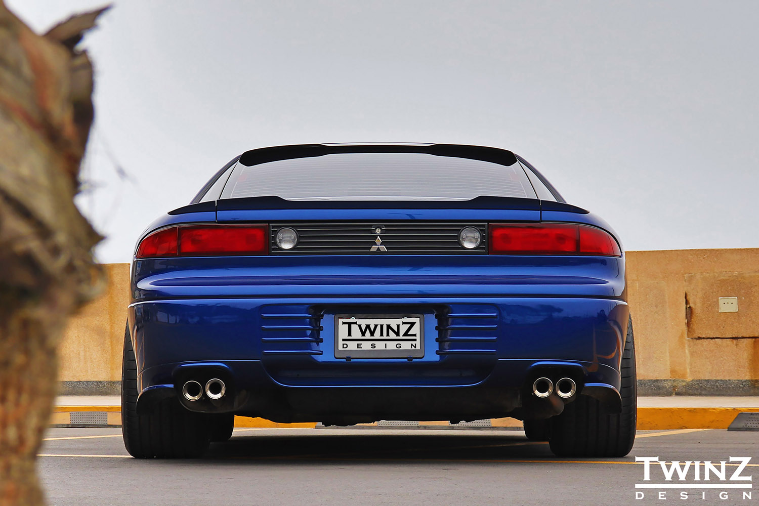 3000GT - Rear Side Lips Type 1 (for 1G Rear Bumper) | Twinz